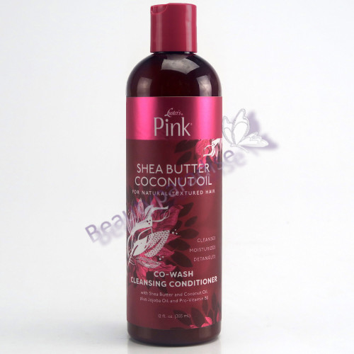 Lusters Pink Shea Butter Coconut Oil Co-Wash Cleansing Conditioner