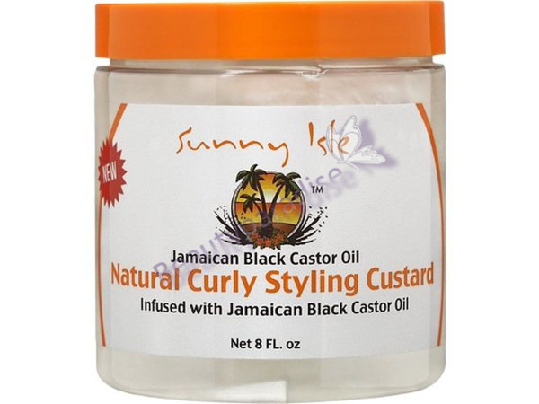 Sunny Isle Jamaican Black Castor Oil Natural Curly Styling Custard