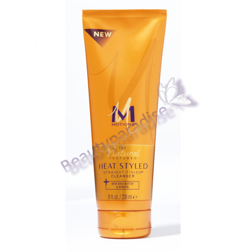 Motions For Natural Textures Heat Styled Straight Finish Cleanser