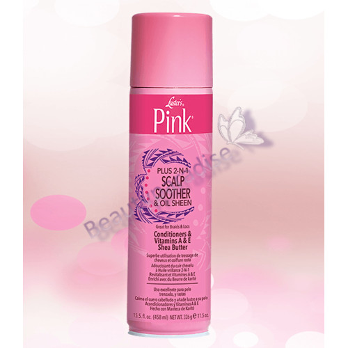 Lusters Pink Plus 2-N-1 Scalp Soother & Sheen Spray