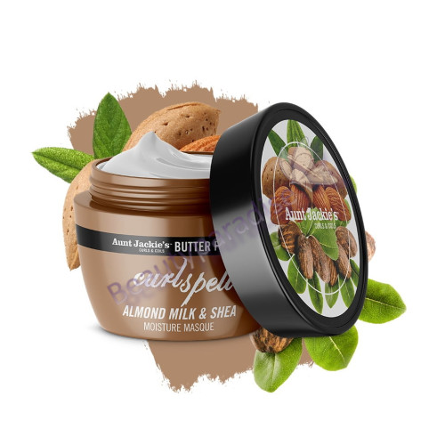 Aunt Jackies CURL SPELL Almond Milk and Shea Butter Moisture Masque