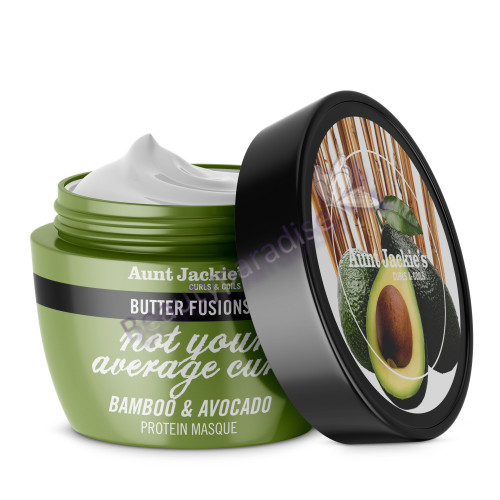 Aunt Jackies NOT YOUR AVERAGE CURL Bamboo & Avocado Protein Masque