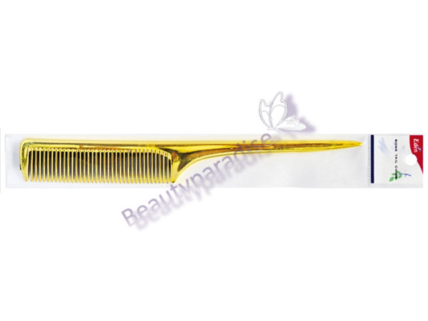 Eden Styling Bone Tail Comb Gold Plated