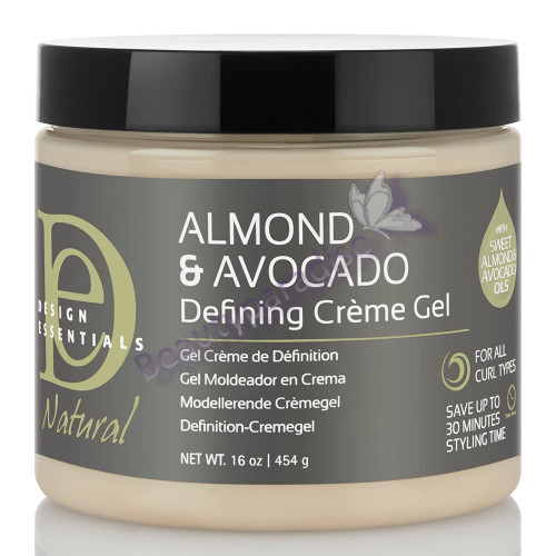 Design Essentials Natural Almond & Avocado Defining Crème Gel