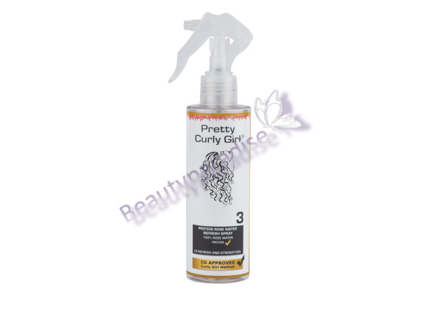 Pretty Curly Girl Protein Rose Water Refresh Spray