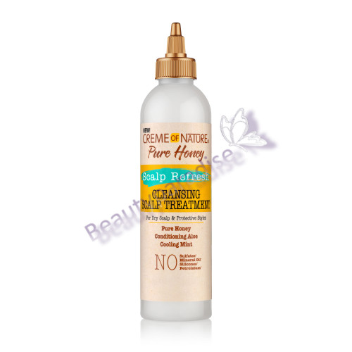Creme of Nature Pure Honey Scalp Refresh Cleansing Scalp Treatment