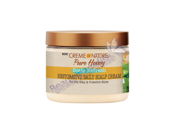 Creme of Nature Pure Honey Scalp Refresh Restorative Daily Scalp Cream