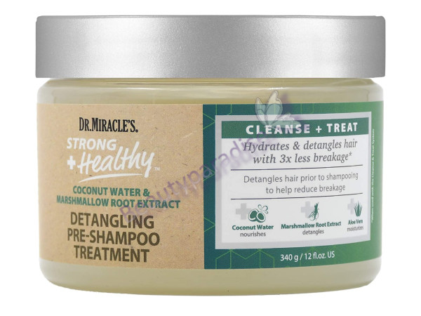 Dr Miracle's Strong And Healthy Detangling Pre-Shampoo Treatment