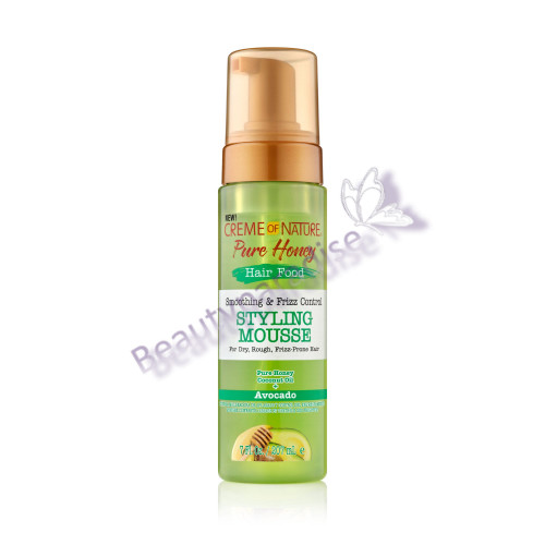 Creme of Nature Pure Honey Avocado Hair Food Styling Mousse