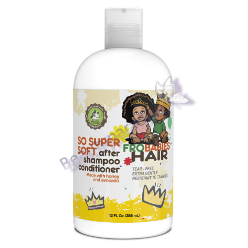 Fro Babies Hair So Super Soft After Shampoo Conditioner