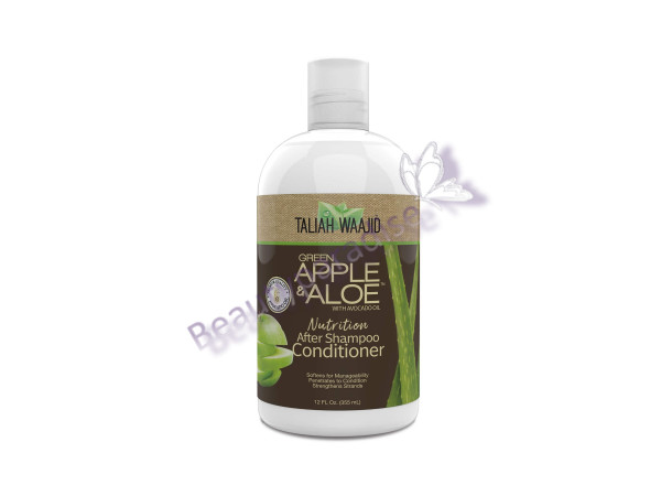 Taliah Waajid Green Apple And Aloe Nutrition After Shampoo Conditioner 