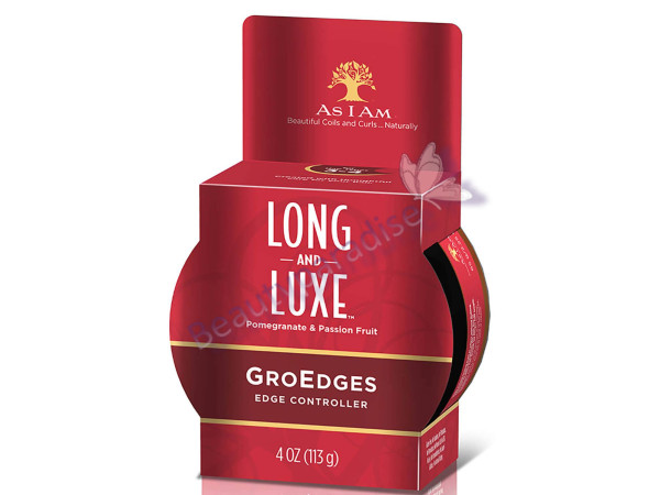 As I Am Long Luxe Pomegranate GroEdges