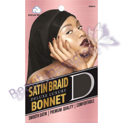 Dream World Satin Braid Deluxe Luxury Bonnet