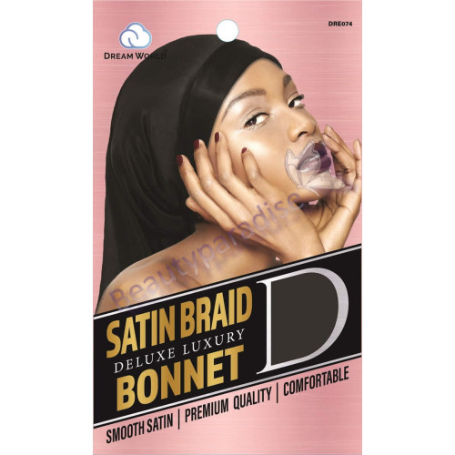 Dream World Satin Braid Deluxe Luxury Bonnet