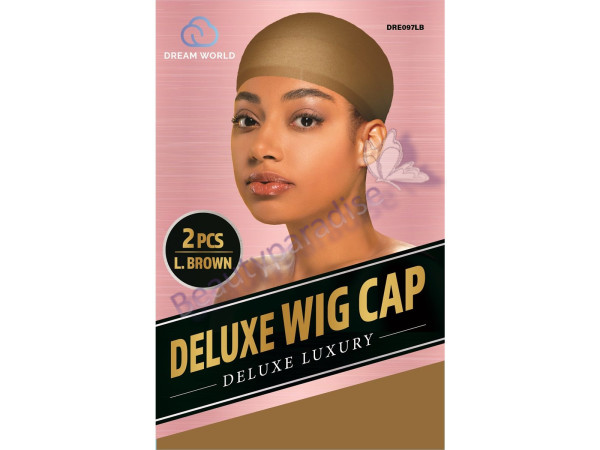 Dream World 2pcs Deluxe Wig Cap Deluxe Luxury