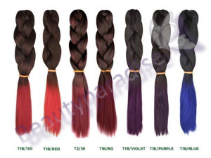 X pression Braid Stretched Ombre T4/30