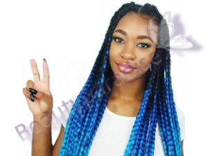 X pression Braid Stretched  Ombre T4/30