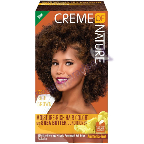 Creme Of Nature Moisture Rich Hair Color C21 Rich Brown