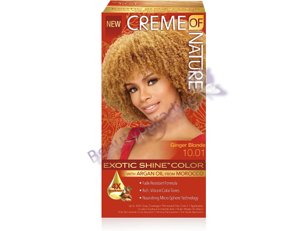 Creme Of Nature Exotic Shine Color 10.01 Ginger Blonde