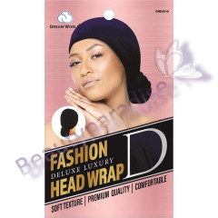 Dream World Fashion Deluxe Luxury Head Wrap DRE6010
