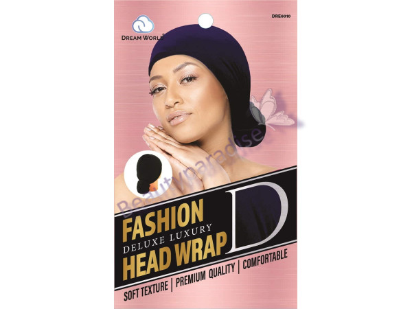 Dream World Fashion Deluxe Luxury Head Wrap DRE6010