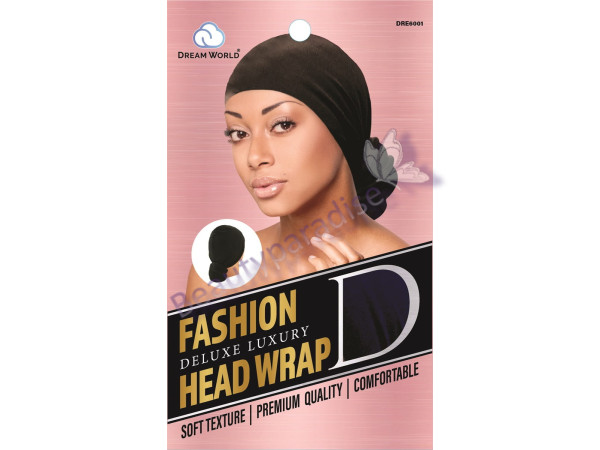 Dream World Fashion Deluxe Luxury Head Wrap DRE6001
