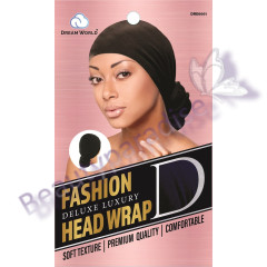 Dream World Fashion Deluxe Luxury Head Wrap DRE6001
